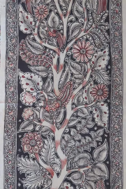 مجموعة KALAMKARI WALL BACKGROUND JR التراثية